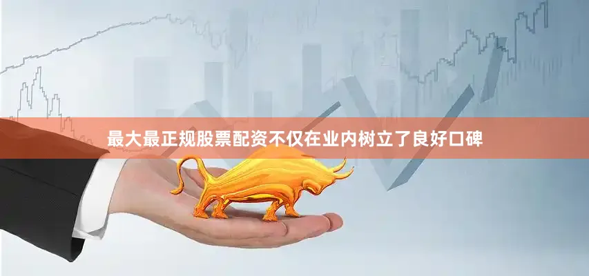 最大最正规股票配资不仅在业内树立了良好口碑